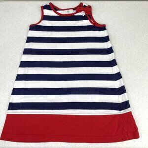 Hanna Andersson Sleeveless Striped Dress 4